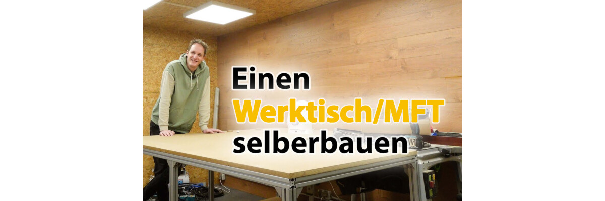 Einen individuellen Werktisch mit Aluprofilen bauen – Stabil, flexibel und modular. - 