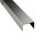 U Profil Edelstahlschiene Bordüre Fliesenschiene Edelstahl V2A L250cm H15mm