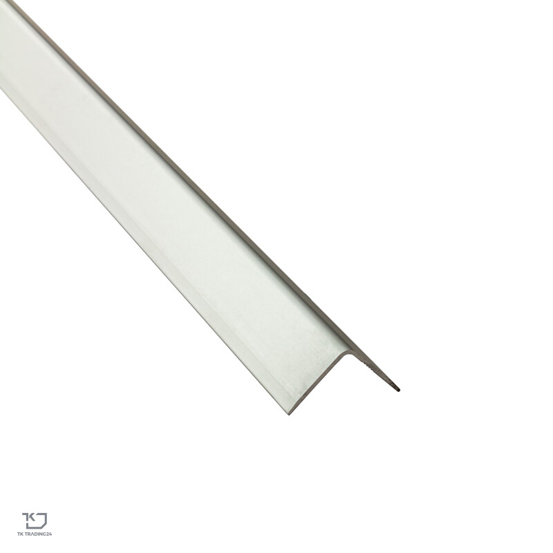 Alu Winkelprofil Aluminiumwinkel - Pulverbeschichtet - Farbe: RAL 9016 - Weiß | GEMMEL Aluwinkel 15x15