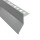 Alu Balkon Terrasse abtropf Profil Fliesenschiene Profil Schiene L300cm 10mm grau