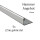 5x L-Profil Edelstahlschiene Fliesenschiene Fliesenprofil L250cm 12mm gebürstet