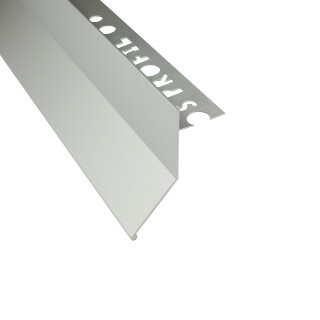 Alu Balkon Terrasse abtropf Profil Fliesenschiene Profil Schiene silber L300cm L-Profil 10mm lange Blende