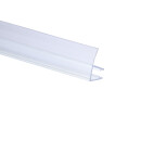 Duschdichtung PVC Ersatzdichtung TYP-4 2m Glasstärke 4-10mm Gummilippe 10-28mm