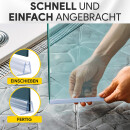 Duschdichtung PVC Ersatzdichtung TYP-4 200cm Glasstärke 8mm Gummilippe 20mm