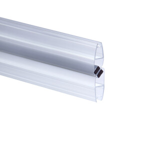 Duschdichtung PVC Ersatzdichtung Duschkabine TYP-8 90° 200cm Glasstärke 6-10mm