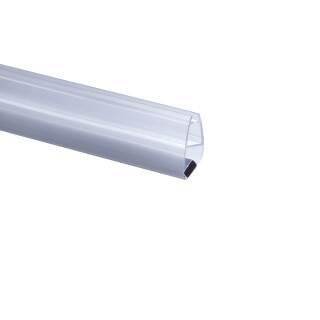 Duschdichtung PVC Ersatzdichtung Duschkabine TYP-8 90° 200cm Glasstärke 6-10mm