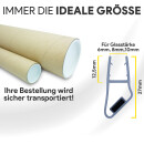 Duschdichtung PVC Ersatzdichtung Duschkabine TYP-8 90° 200cm Glasstärke 10mm