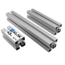 KLAK 45 - Aluprofil 45x45mm Nut 10 Aluminium Systemprofil...