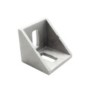 KLAK 40 - Befestigungswinkel ink. Schrauben und Nutensteine Nut 8 für Aluprofil 40-er 10 Stück