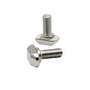 KLAK 30 - Hammerkopfschraube T-Schraube M6 16mm Nut 8 Aluprofil 30-er 10 Stück