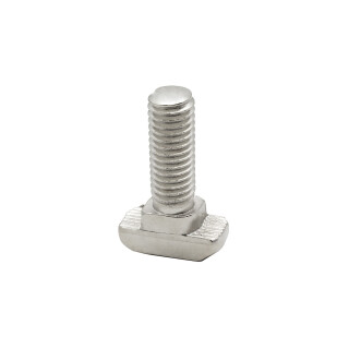 KLAK 40 - Hammerkopfschraube T-Schraube M8 25mm Nut 8 Aluprofil 40-er 10 Stück