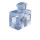 KLAK 45 - Verbindungsblock Uniblock Nut 10 Kunststoff M6  für Aluprofil 45-er 1 Stück