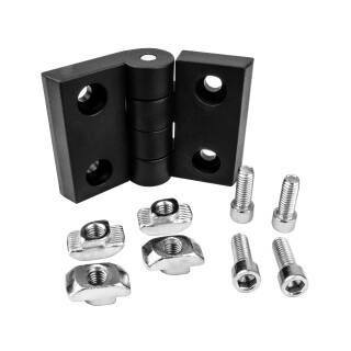 KLAK 45 - Scharnier Standard Nut 10 für 45-er inkl. Verschraubung - 1 Stück