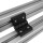 KLAK 45 - Scharnier Standard Nut 10 für 45-er inkl. Verschraubung - 1 Stück