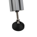 KLAK Gelenkfuss Standfuss M12x100mm Teller 60mm für Aluprofil 45-er - 1 Stück