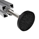 KLAK Gelenkfuss Standfuss M12x100mm Teller 60mm für Aluprofil 45-er - 1 Stück
