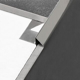Dreiecksprofil V-Profil Edelstahlschiene Edelstahl Leiste V2A L250cm H10-12mm