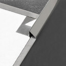 Dreiecksprofil V-Profil Edelstahlschiene Edelstahl V2A L250cm H12mm glänzend
