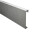 Sockelleiste Edelstahl Fußbodenleisten V2A L250cm 60mm silber gebürstet Profil 2,5m