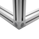 KLAK 40 - 3-Wege Würfelverbinder Eck-Verbinder für Aluprofil 40x40