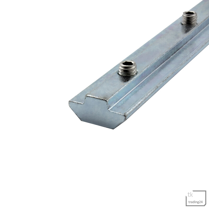 Streckenverbinder mit Schrauben für 30 40 Aluminium Aluprofile Systemprofile 
