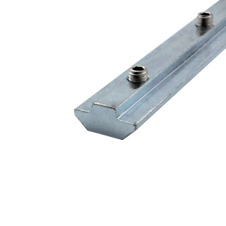 10x Profilverbinder Nut 8 180mm Aluprofil Profil Streckenverbinder mit Schrauben 
