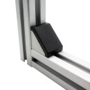 KLAK 40 - Befestigungswinkel ink. Schrauben und Nutensteine Nut 8 für Aluprofil 40-er