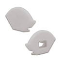 GX-NL10 LED ECK-Profil 200 cm eloxiert, LED Stripes max. 10mm, silber 2m