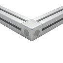 KLAK 40 - 2-Wege Würfelverbinder Eck-Verbinder für Aluprofil 40x40 1 Stück