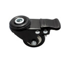 KLAK Lenkrolle Gummirolle mit Bremse Ø50mm...