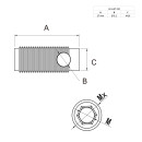 KLAK 30 - Automatikverbinder Schnellverbinder 30-er  inkl. Schraube und Nutenstein 10 Stück