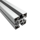 KLAK 45 - Abdeckungen für Alu-Profil Nut 10 - Typ-I - Typ-B - schwarz - 2m