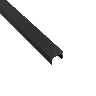 KLAK 30 - 40 - Abdeckungen für Alu-Profil Nut 8 - Typ-I - Typ-B - schwarz - 2m