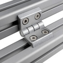 KLAK 40 - Scharnier Universell Nut 8 für 40-er inkl. Verschraubung