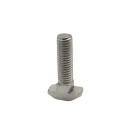 KLAK 40 - Hammerkopfschraube T-Schraube M8 30mm Nut 8 Aluprofil 40-er 10 Stück + Mutter