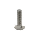 KLAK 45 - Hammerkopfschraube T-Schraube M8 35mm Nut 10 Aluprofil 45-er 10 Stück + Mutter