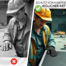 Winkelprofil aus Aluminium - 50 x 50 x 5 mm - 1 Meter - gleichschenklig - EN AW-6060