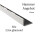 50x L-Profil Edelstahlschiene Fliesenschiene Fliesenprofil L250cm 12mm glänzend