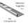 50x L-Profil Edelstahlschiene Fliesenschiene Fliesenprofil L250cm 6mm gebürstet