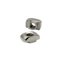 KLAK 20 - Edelstahl Hammermutter Nutenstein M4 Nut 6 für Aluprofil 20-er - 100 Stück