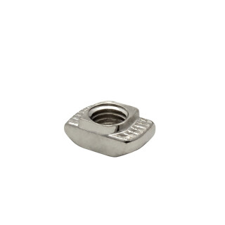 KLAK 20 - Edelstahl Hammermutter Nutenstein M5 Nut 6 für Aluprofil 20-er - 10 Stück