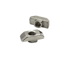 KLAK 40 - Edelstahl Hammermutter Nutenstein M6 Nut 8 für Aluprofil 40-er - 100 Stück