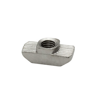 KLAK 40 - Edelstahl Hammermutter Nutenstein M6 Nut 8 für Aluprofil 40-er - 10 Stück