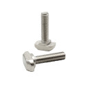 KLAK 30 - Edelstahl Hammerkopfschraube T-Schraube M6 25mm Nut 8 Aluprofil 30-er 10 Stück