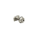 KLAK 30 - Edelstahl Hammerkopfschraube T-Schraube M6 25mm Nut 8 Aluprofil 30-er 1 Stück + Mutter