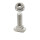 KLAK 40 - Edelstahl Hammerkopfschraube T-Schraube M8 25mm Nut 8 Aluprofil 40-er 10 Stück + Mutter