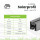 6x Alu Solarprofile 40x40 - 2,45m - Nut 8/10 - Typ-S, PV-Profile - Photovoltaik