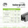 6x Alu Solarprofile 40x40 - 2,45m - Nut 8/10 - Typ-S, PV-Profile - Photovoltaik