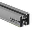 6x Alu Solarprofile 40x40 - 2,45m - Nut 8/10 - Typ-S,...