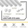 5x A19 LED Profil 2m - Weiss inkl. Abdeckung, Halter & Endkappen
